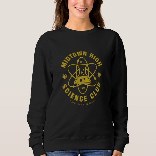 Marvel Spider-Man Midtown High Science Klubb T Shirt (Framsida)