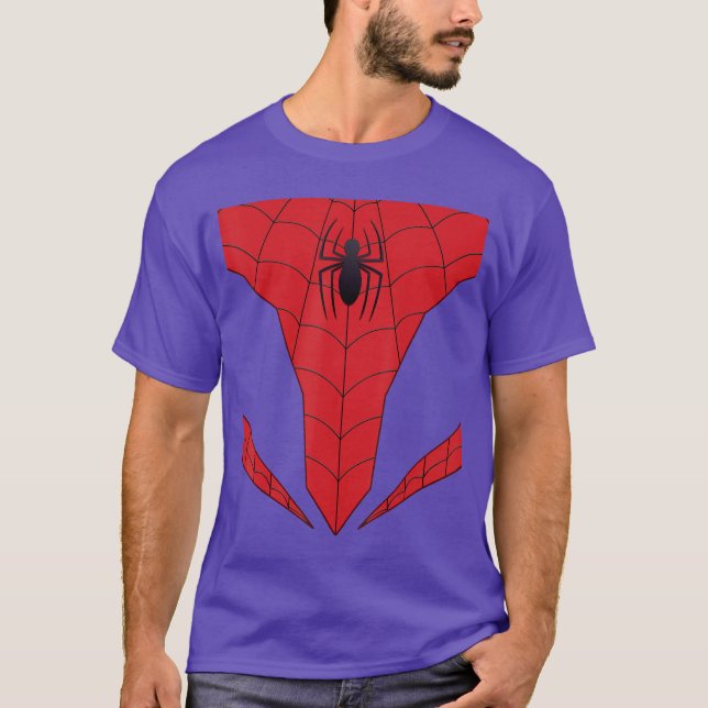 Marvel SpiderMan Peter Parker Costume friend T Shirt (Framsida)