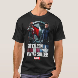 Marvel the Falcon och Winter Soldier Poster T- T Shirt