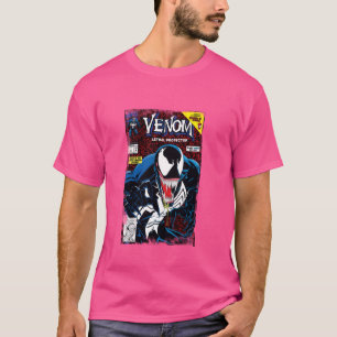 Marvel Venom Classic Retro Lethal Protection Big C T Shirt