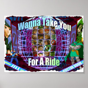 Marvel vs Capcom 2 vill ta dig en stund Poster