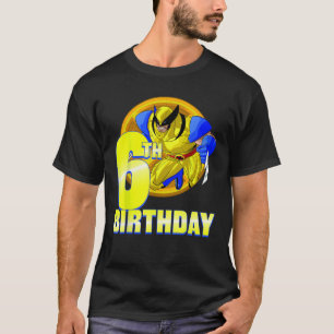 Marvel X Manar Wolverine 6e Birthday Badge T Shirt