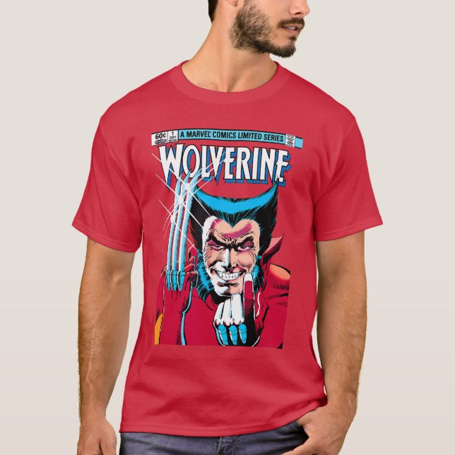 Marvel XMen Begränsad serie Wolverine Serietidning T Shirt (Framsida)