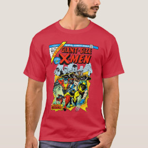 Marvel XMen Jätte Storlek XMen Retro Serietidnings T Shirt
