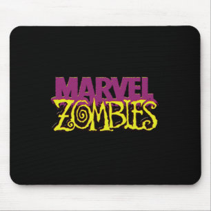 Marvel Zombies Officiell Färg Logotyp Halloween Musmatta