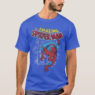 Marvelhe Amazing SpiderMan Antik Serietidning Affi T Shirt