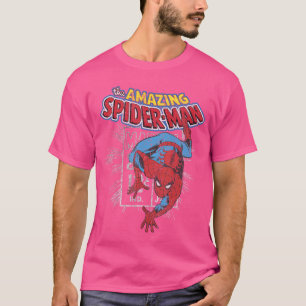Marvelhe Amazing SpiderMan Vintage Serietidningsaf T Shirt