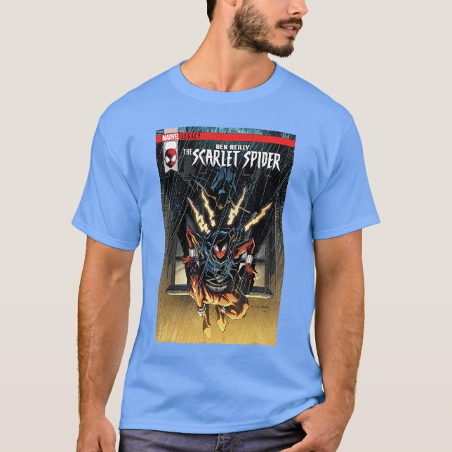 Marvelhe Scarlett Spider Sensesingle Comic Cover f T Shirt (Framsida)