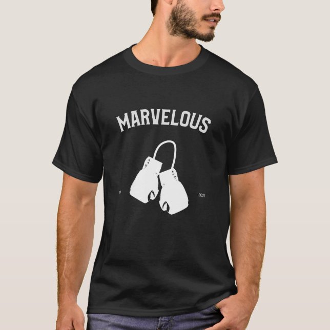 Marvelous boxing t shirt (Framsida)