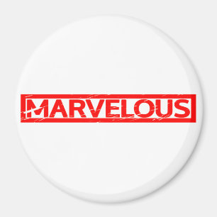 Marvelous Frimärke Magnet