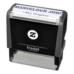 "MARVELOUS JOBB!" Bekräftelse Rubber Frimärke Självfärgande Stämpel