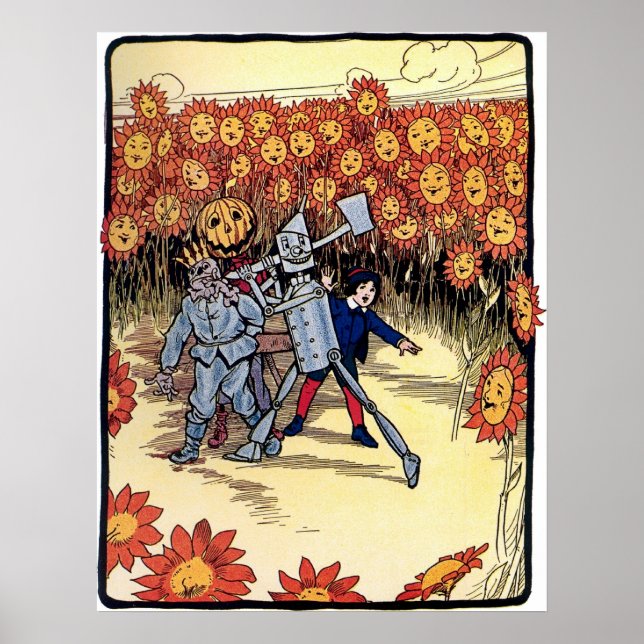 Marvelous Land Oz Poster (Framsidan)