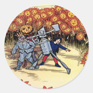 Marvelous Land Oz Sticker Runt Klistermärke