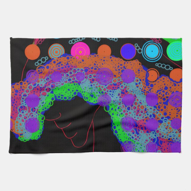 Marvelous Miss Funny Girl Kitchen Towel Kökshandduk (Horisontell)