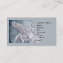 Marvelous White Pegasus Visitkort