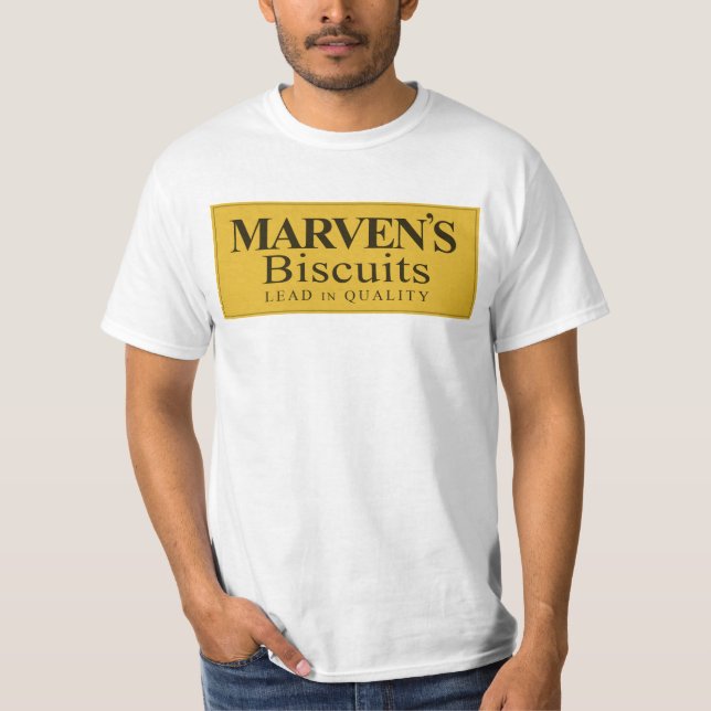 Marvens kexar tee shirt (Framsida)