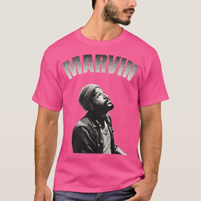 Marvin Gaye 6 T Shirt (Framsida)