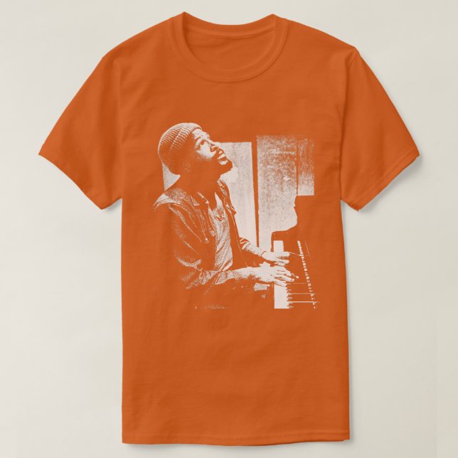 Marvin Gaye Hoodie T Shirt (Design framsida)