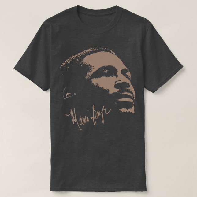 marvin gaye namnteckning t shirt (Design framsida)