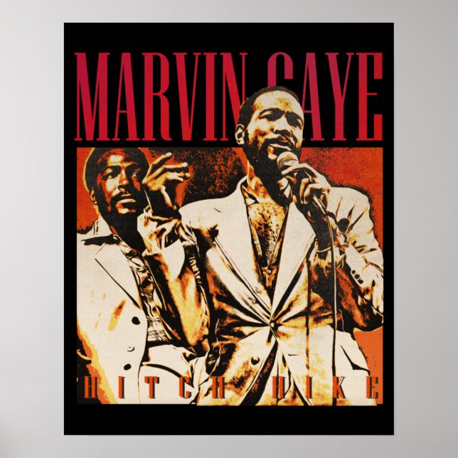 Marvin Gaye Poster (Framsidan)