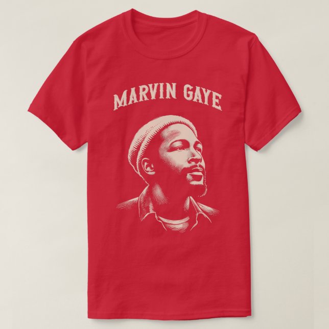 Marvin Gaye T Shirt (Design framsida)