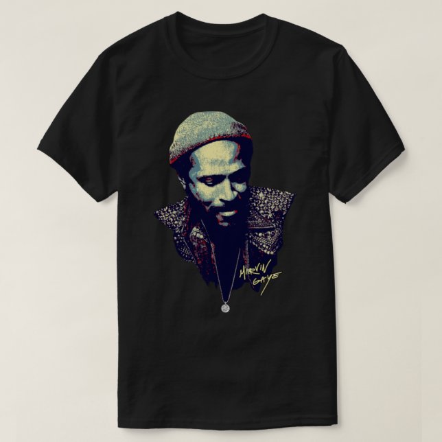 MARVIN GAYE T SHIRT (Design framsida)