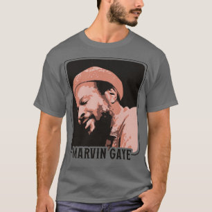Marvin Gaye Vintage 70s Stil Original Design T Shirt