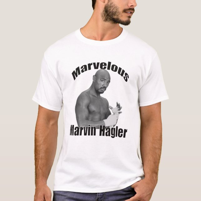 marvin hagler boxing underbar t shirt (Framsida)