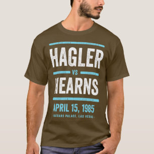 Marvin Hagler mot Thomas Hearns Retro T Shirt