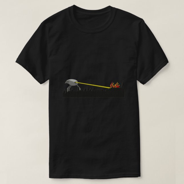 marvin hitchhikers guide till galaxy Classi T Shirt (Design framsida)