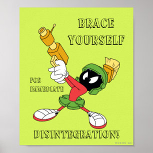 MARVIN MARTIAN™ Aiming Laser Poster
