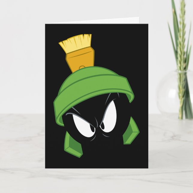 MARVIN MARTIAN™ Arg Ansikte Kort (Framsida)