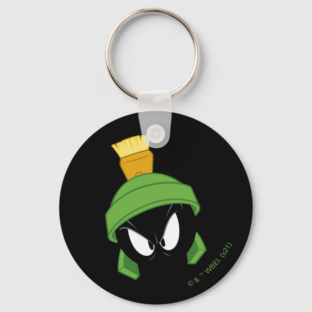 MARVIN MARTIAN™ Arg Ansikte Nyckelring (Framsida)