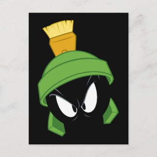 MARVIN MARTIAN™ Arg Ansikte Vykort