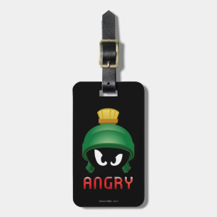 MARVIN MARTIAN™-Argen Emoji Bagagebricka