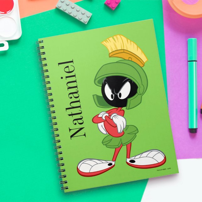 MARVIN MARTIAN™ | Arm korsad Anteckningsbok (Skapare uppladdad)