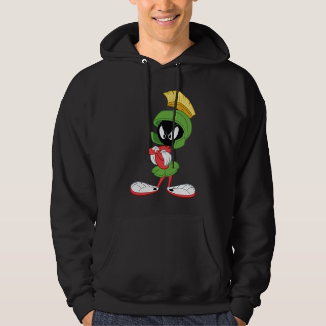 MARVIN MARTIAN™ | Arm korsad Hoodie (Framsida)