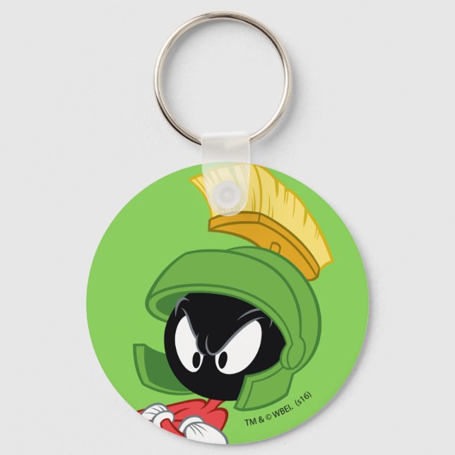 MARVIN MARTIAN™ | Arm korsad Nyckelring (Framsida)