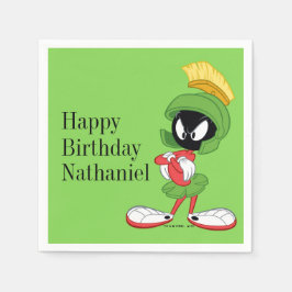 MARVIN MARTIAN™ | Arm korsad Pappersservett