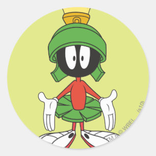 MARVIN MARTIAN™ Arm Open Runt Klistermärke