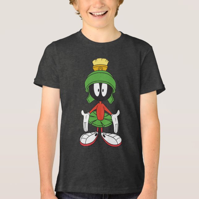 MARVIN MARTIAN™-BRUKET T-SHIRT I TRIBLEND-TYG (Framsida)