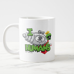 MARVIN MARTIAN™ I Laser Humans Jumbo Mugg