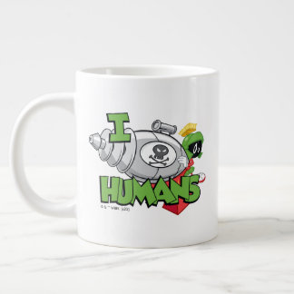 MARVIN MARTIAN™ I Laser Humans Jumbo Mugg