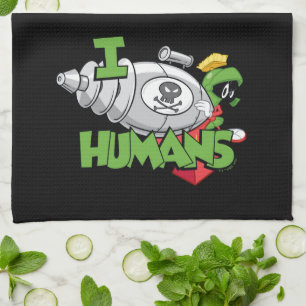 MARVIN MARTIAN™ I Laser Humans Kökshandduk