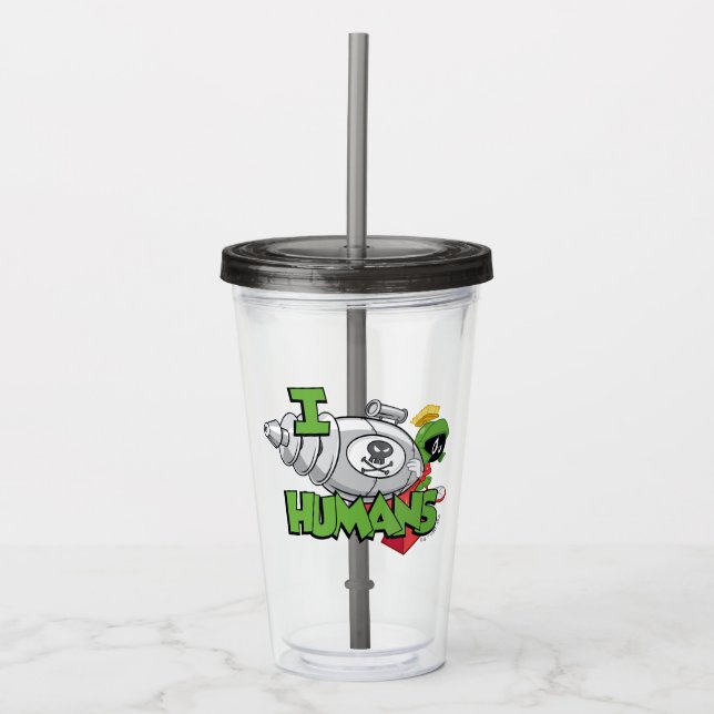 MARVIN MARTIAN™ I Laser Humans Take Away Mugg (Framsida)