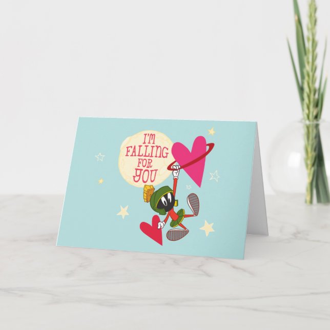 MARVIN MARTIAN™ - jag sjunker för dig Helgkort (Framsida)