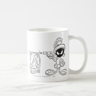 MARVIN MARTIAN™ Julgran Pop Gun Kaffemugg