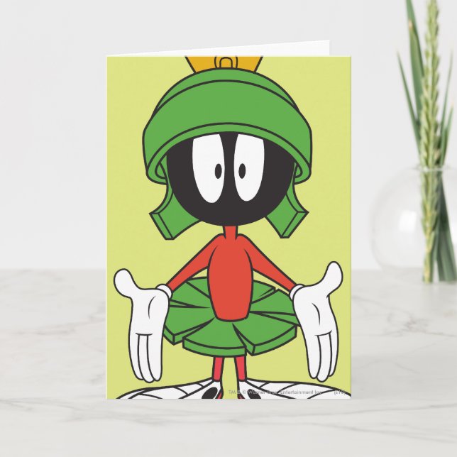 MARVIN MARTIAN™-KONFIGURERAT KORT (Framsida)
