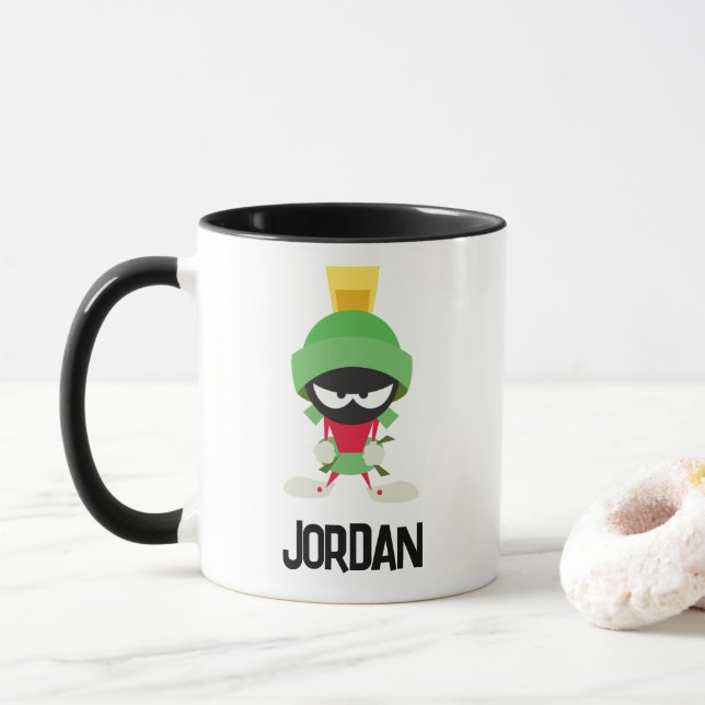 MARVIN MARTIAN™ | Lägg till ditt namn Mugg (Med munk)