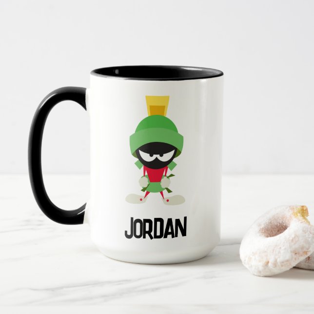 MARVIN MARTIAN™ | Lägg till ditt namn Mugg (Med munk)